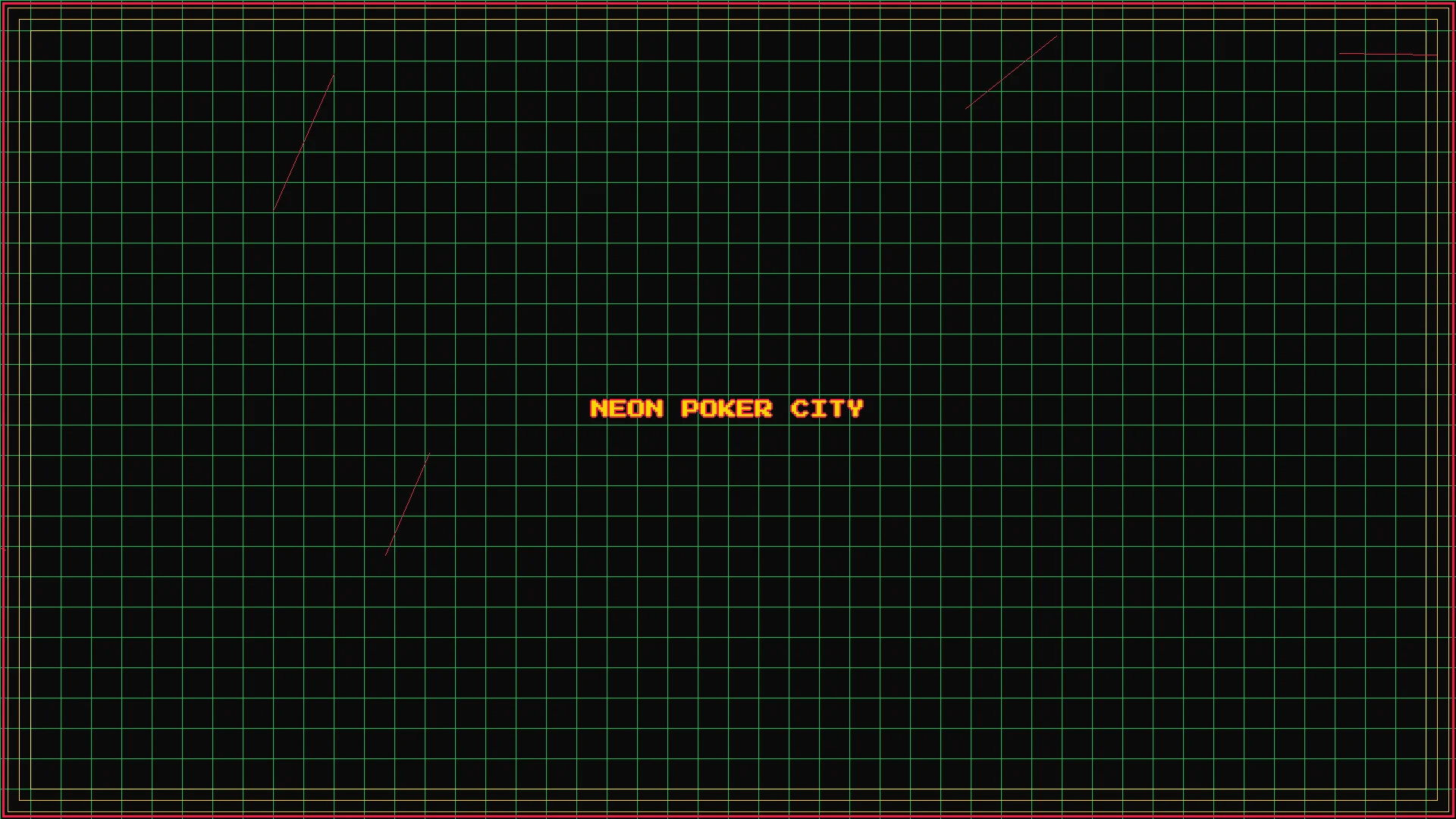 水果老虎机 霓虹扑克赛博不夜城全景